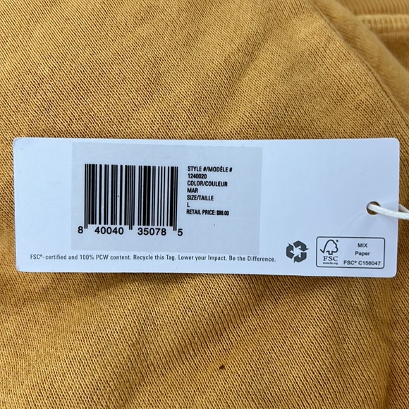 COPY - NWT☀️Outerknown | Sur Sweatshirt - Marigold - Picture 7 of 11